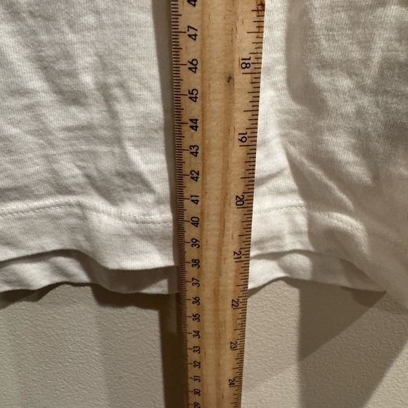 Farm Rio White Beaded Flowers‎ T-Shirt Small - Picture 10 of 13